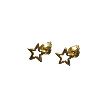 Star stud earrings