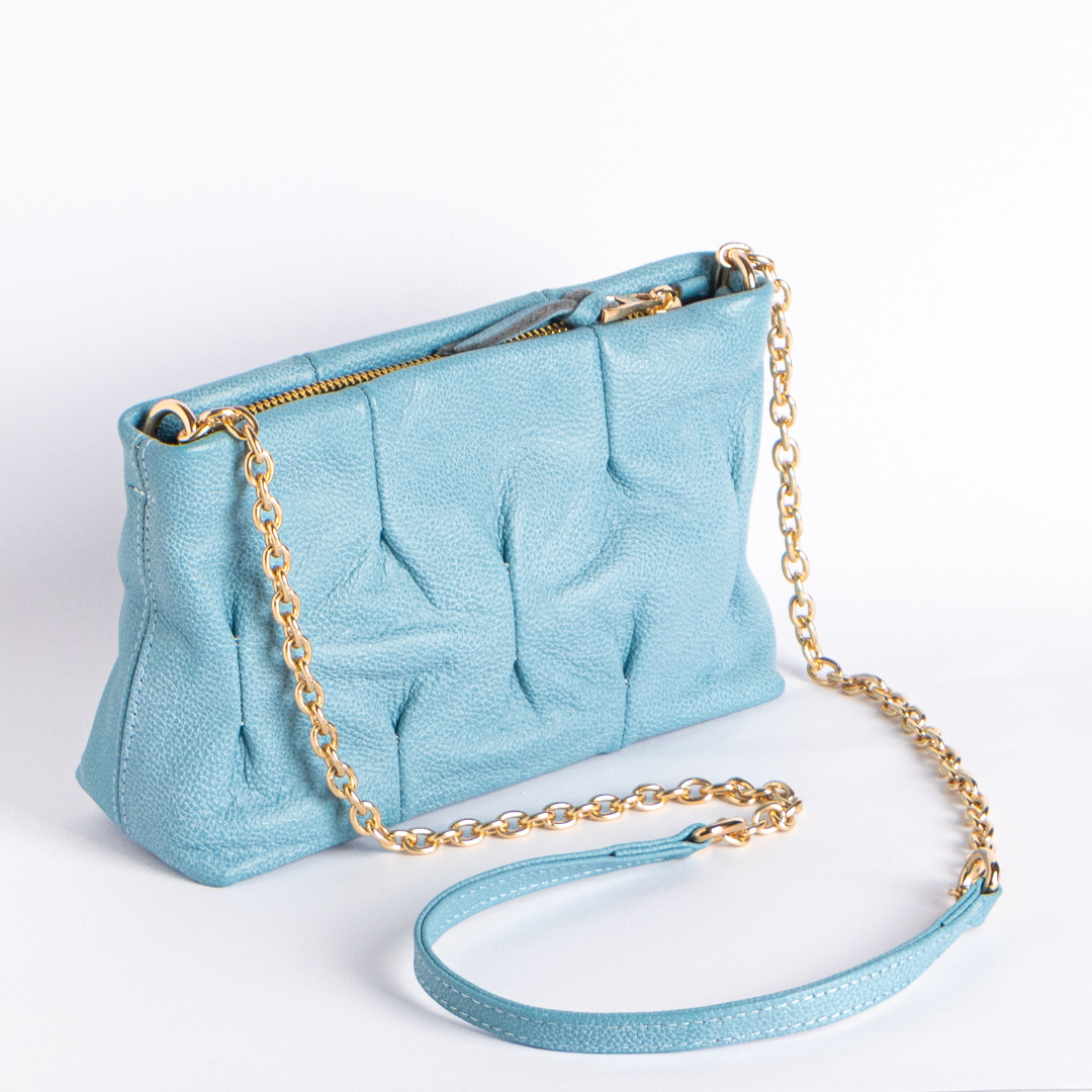 Bolsa Mila crossbody de piel