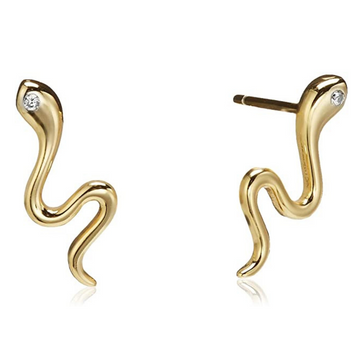 Snake earrings