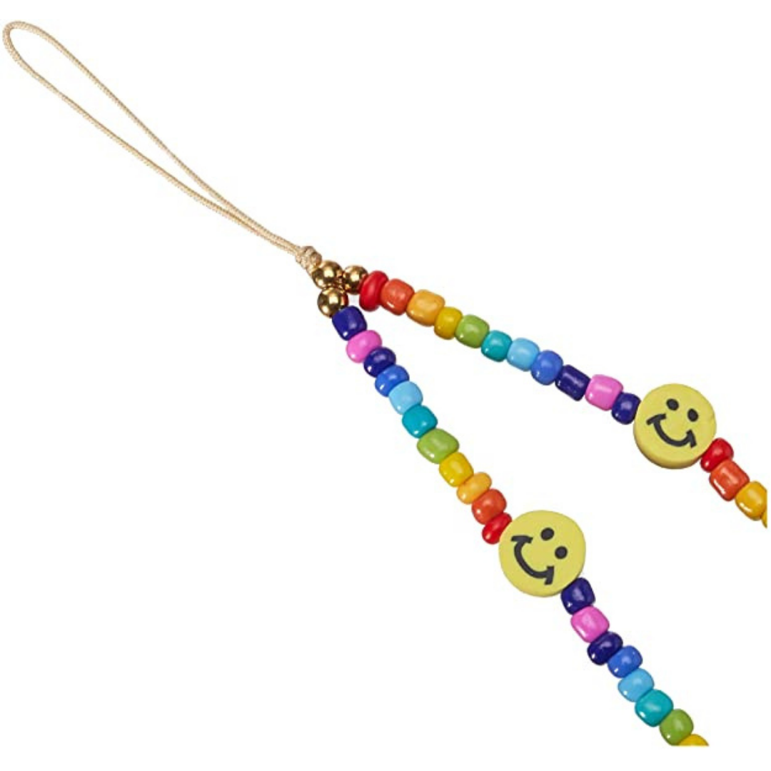 Smiley phone strap